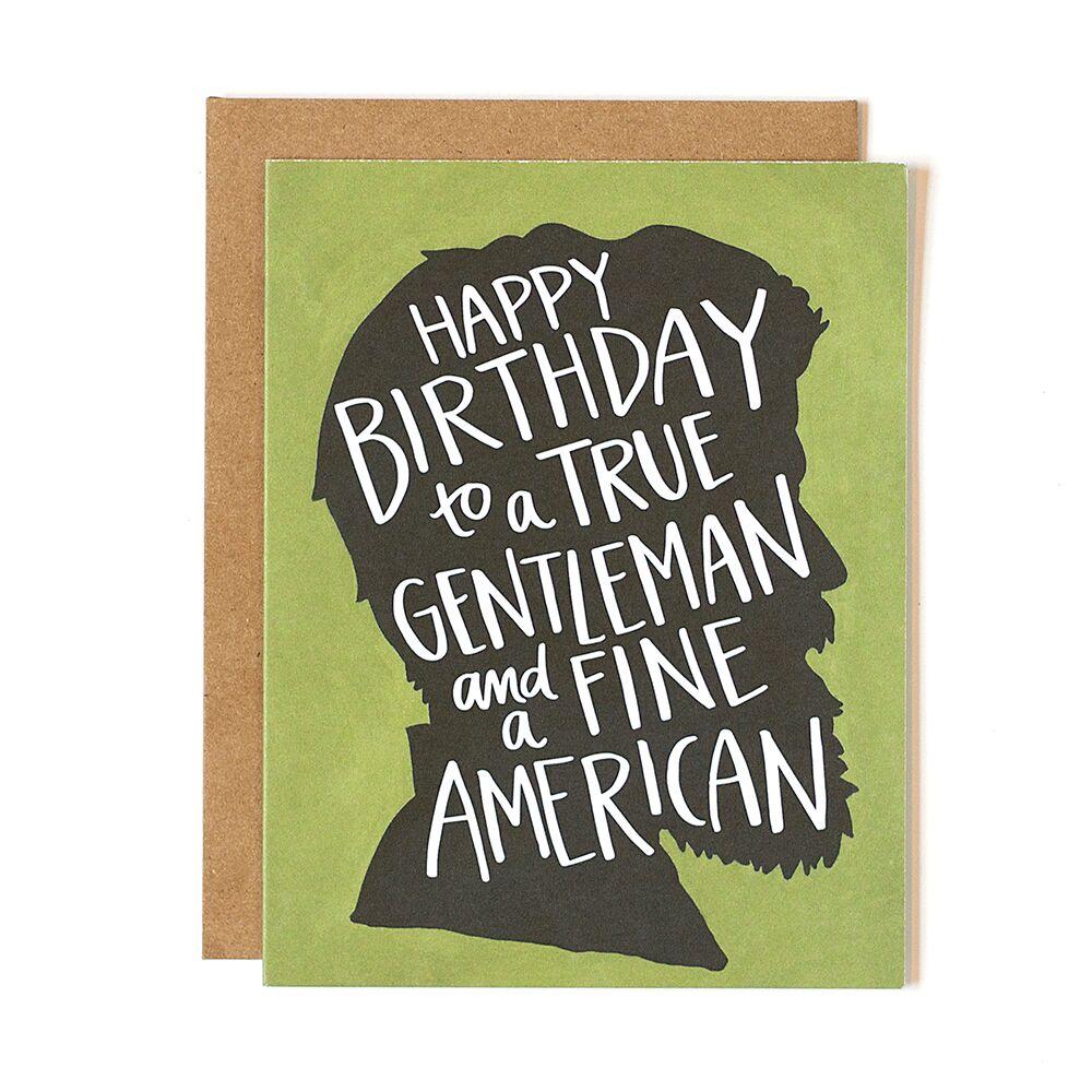 Gentleman Birthday Card