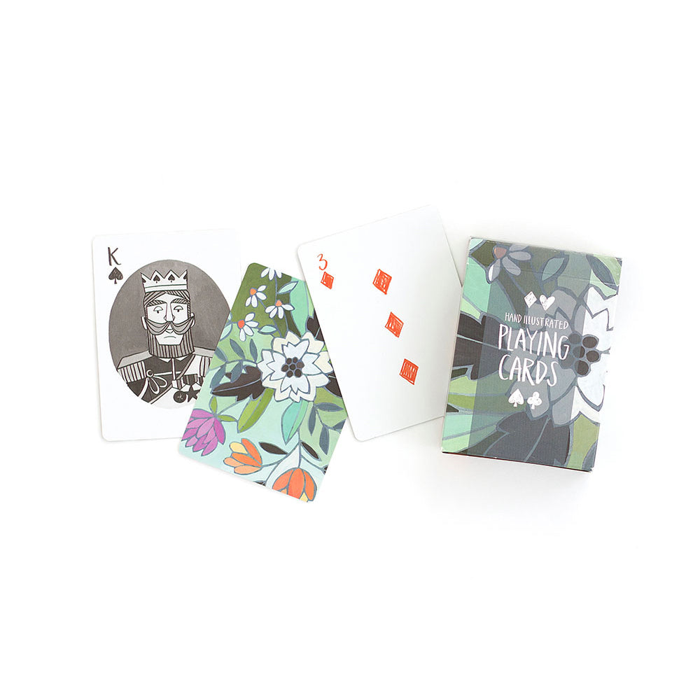 Floral Playing Cards - Northlight Homestore