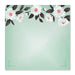 Mint Floral Notepad - Northlight Homestore