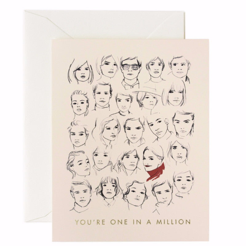 You're One in a Million Card - Northlight Homestore