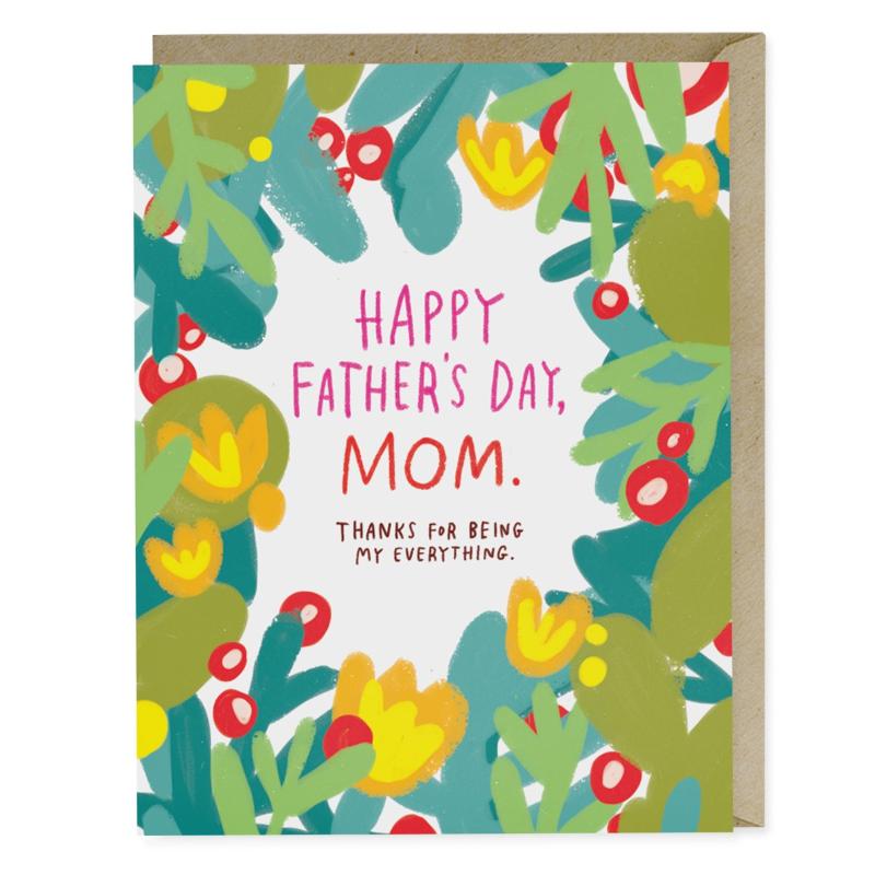 Father's Day Mom Card