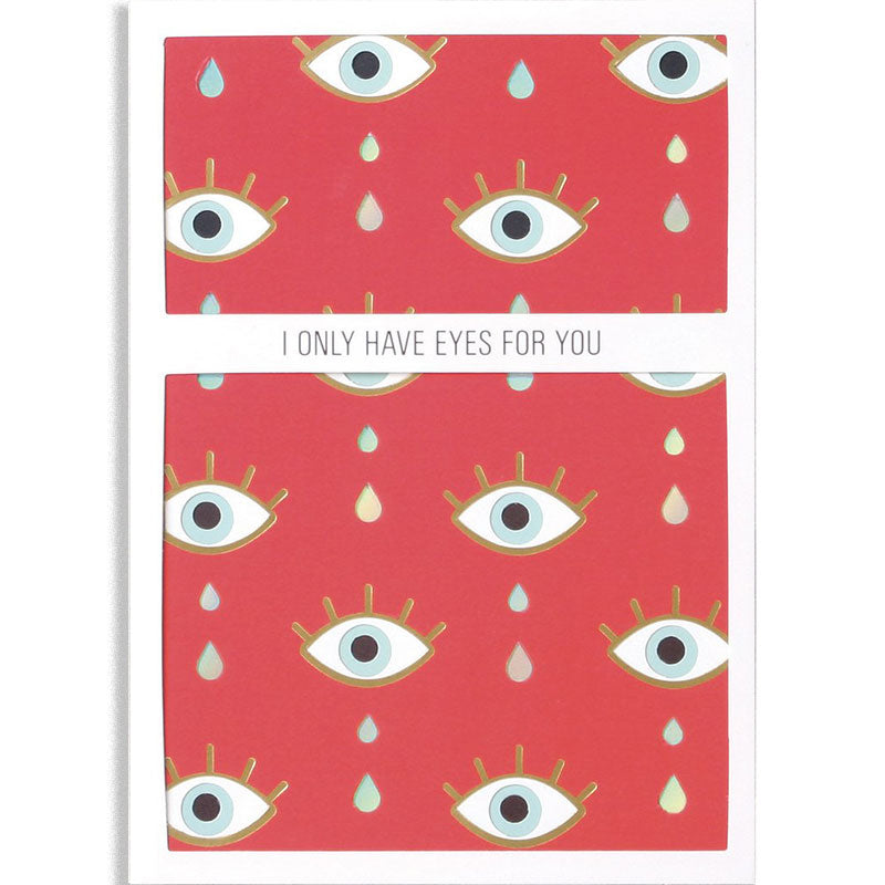 Eyes For You Layers Greeting Card