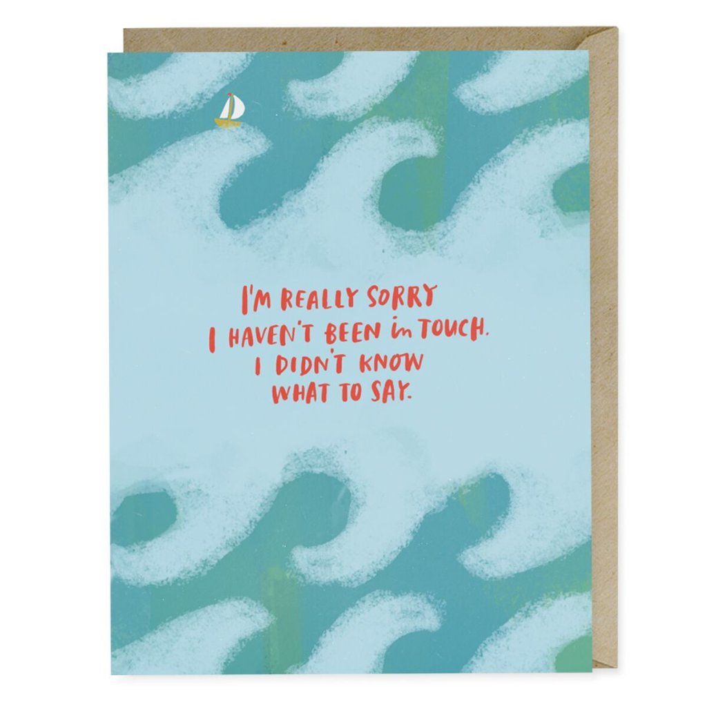 Didn't Know What To Say Empathy Card - Northlight Homestore
