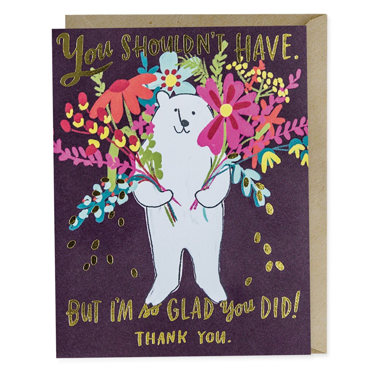 Glad You Did Thank You Card - Northlight Homestore