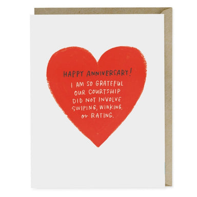 Swiping Winking Anniversary Card - Northlight Homestore