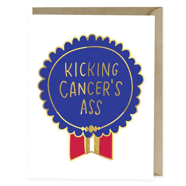Kicking Caners Ass Foil Card - Northlight Homestore