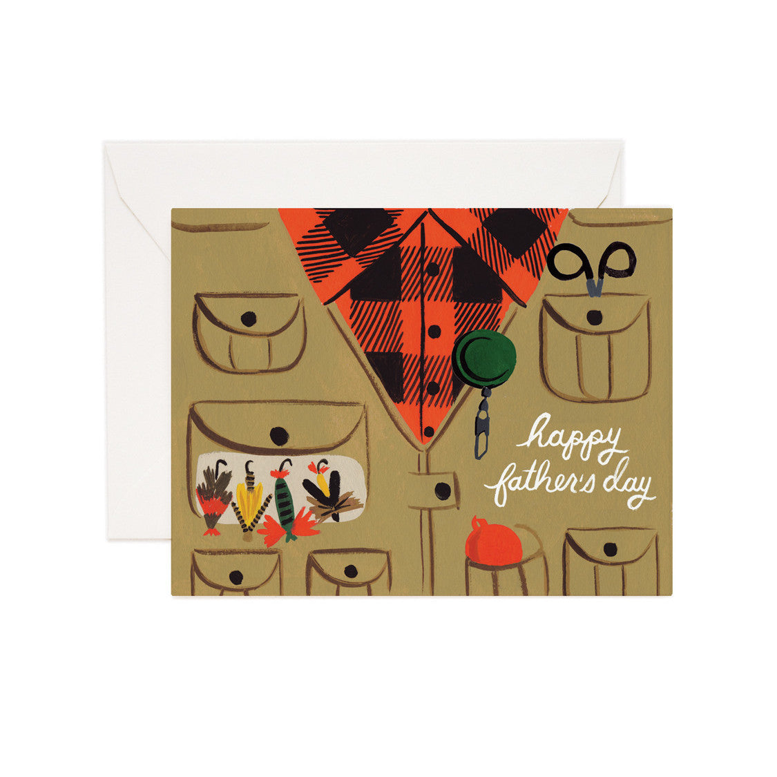 Father's Day Fly Fishing Card - Northlight Homestore