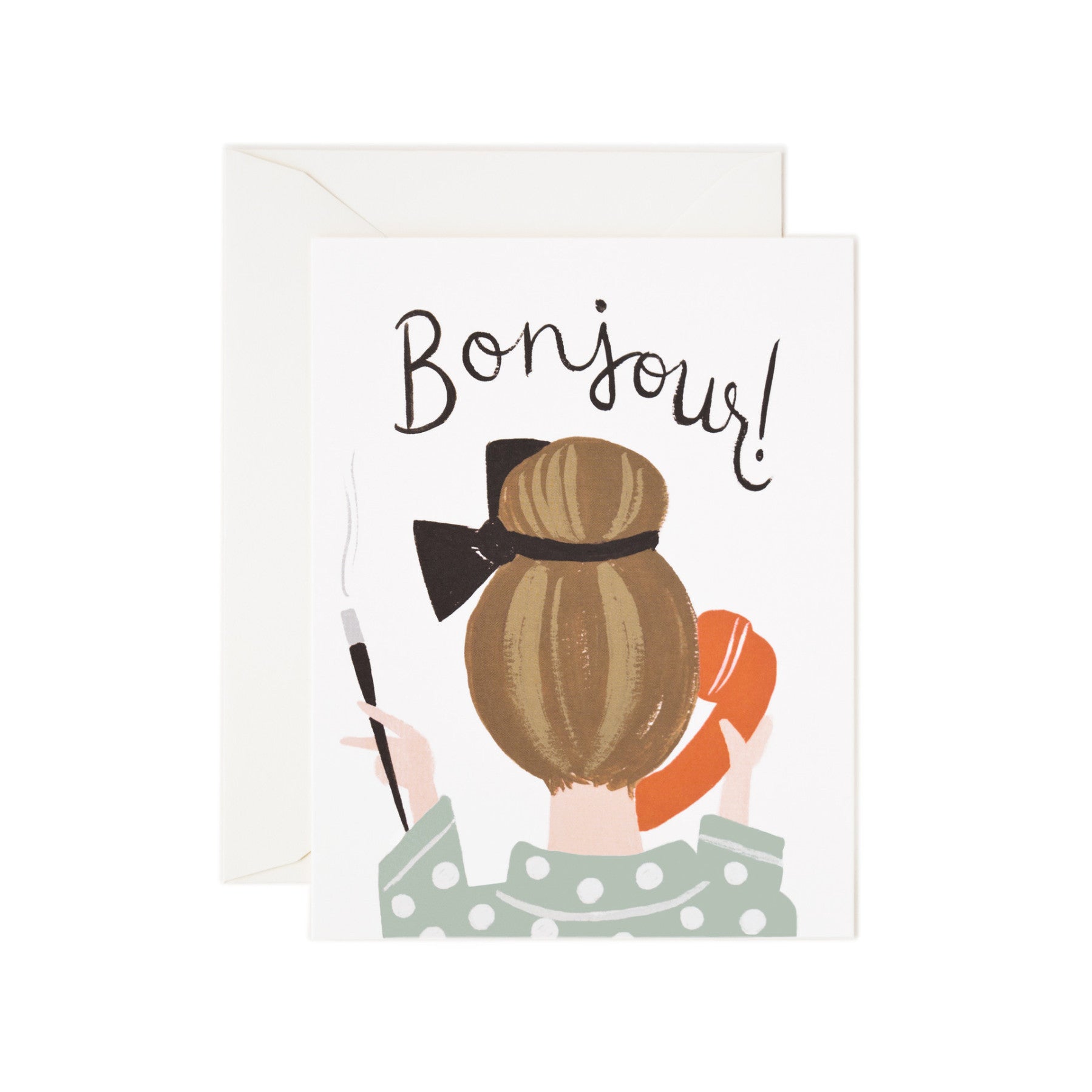Bonjour Card Boxed Set-8 Cards - Northlight Homestore