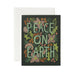 Colorful Peace on Earth Card - Northlight Homestore