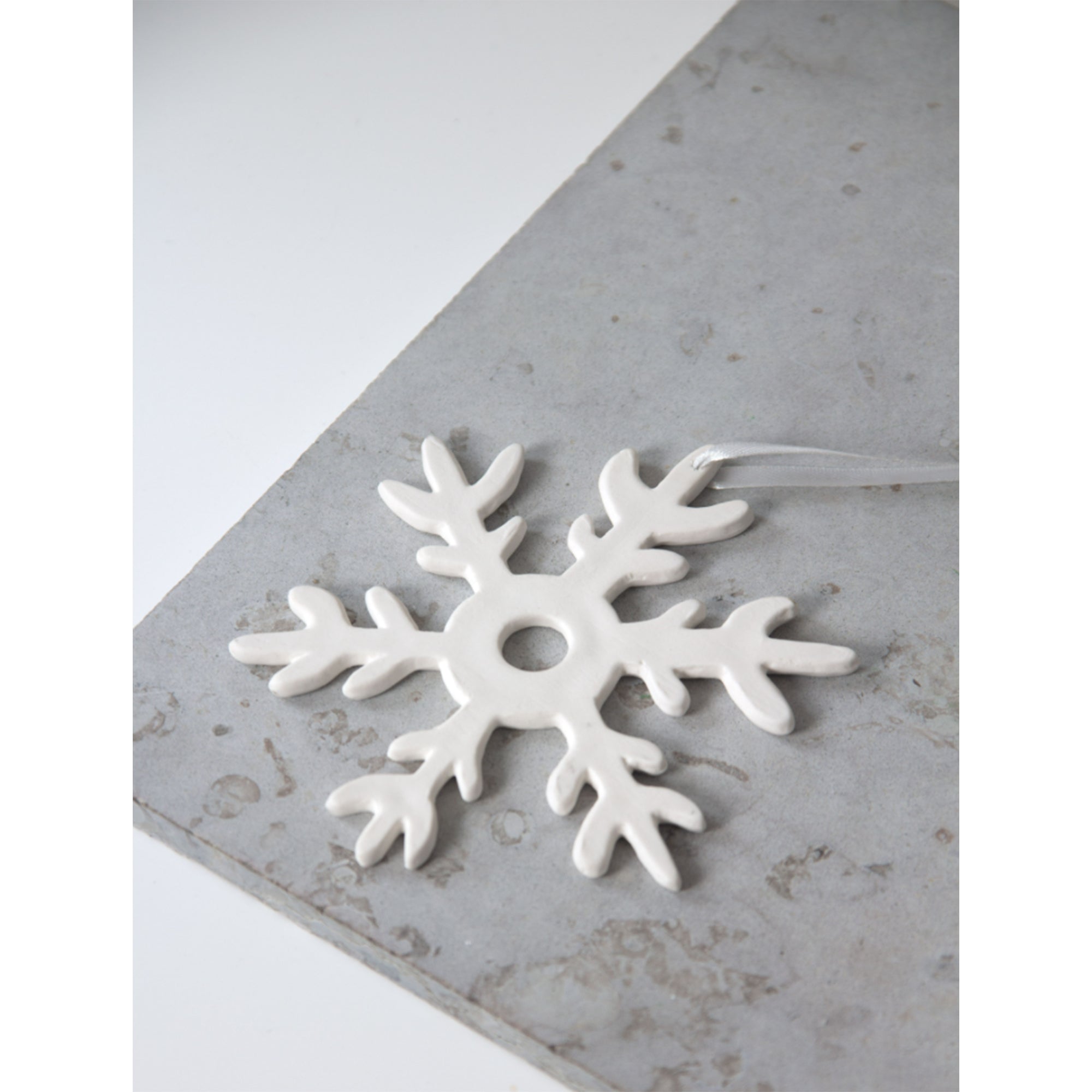 Snowflake Ceramic Decoration
