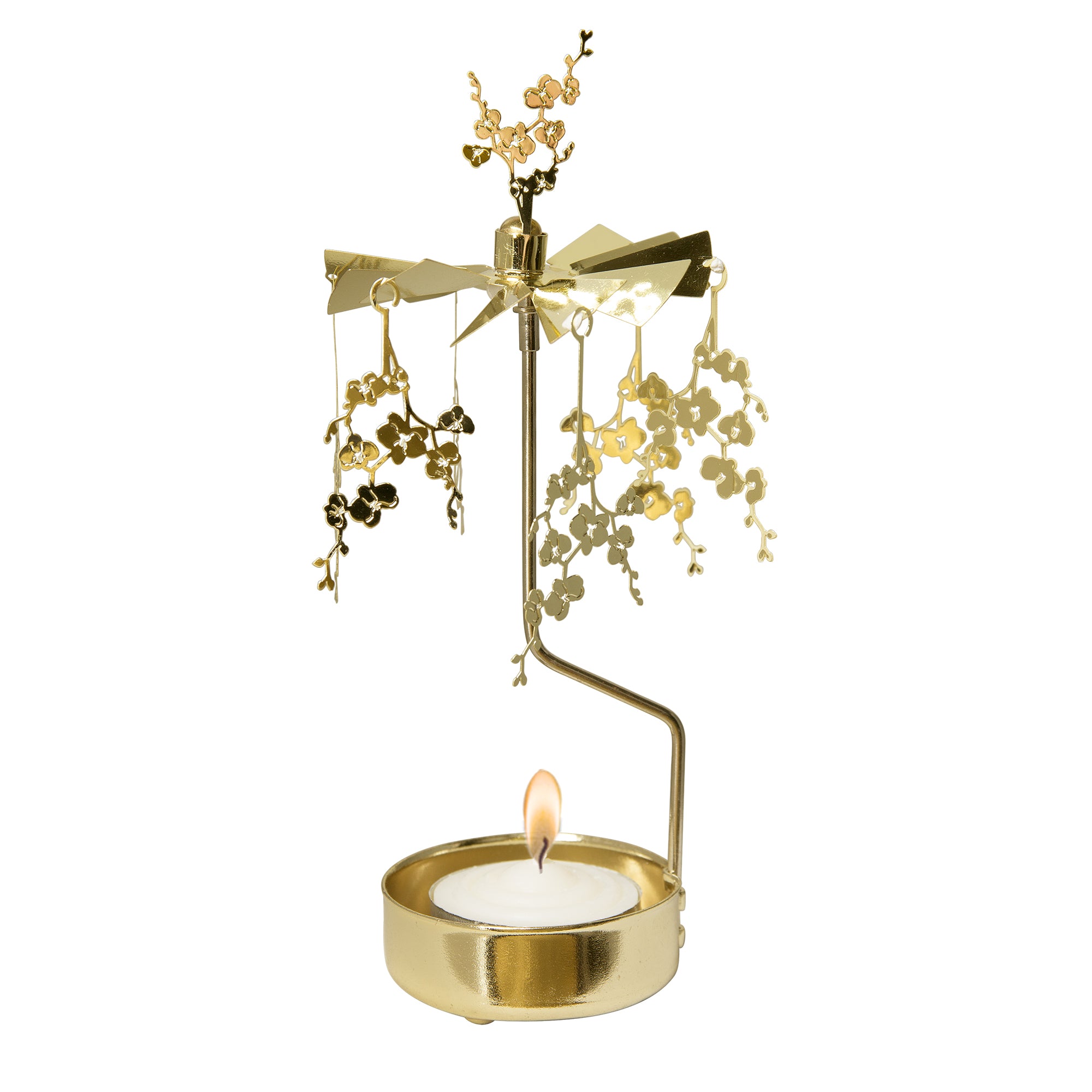 Orchid Rotary Candle Holder