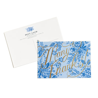 Toile Thank You Postcards - Northlight Homestore