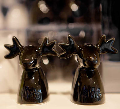 Moose Salt and Pepper Set - Available in Black or White - Northlight Homestore