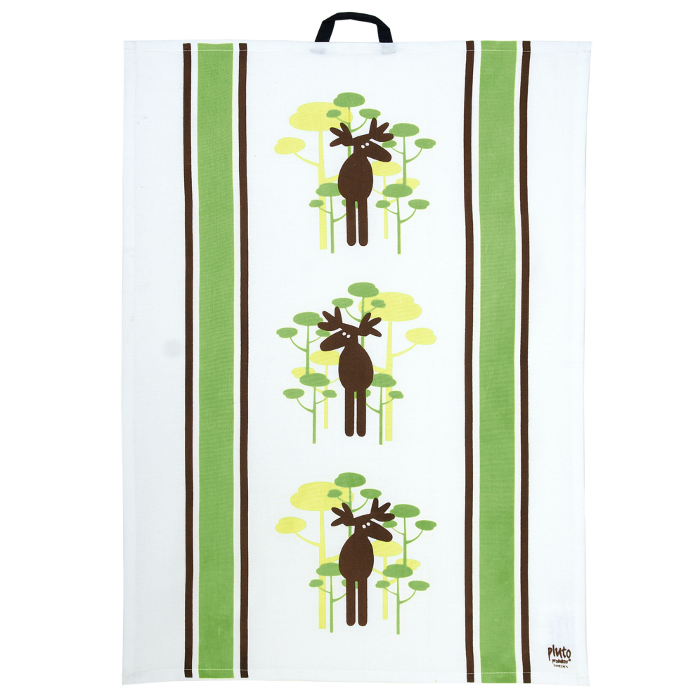 Moose & Tree Lime Tea Towel - Northlight Homestore