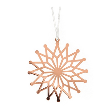 Copper Flower Star Decoration - Northlight Homestore