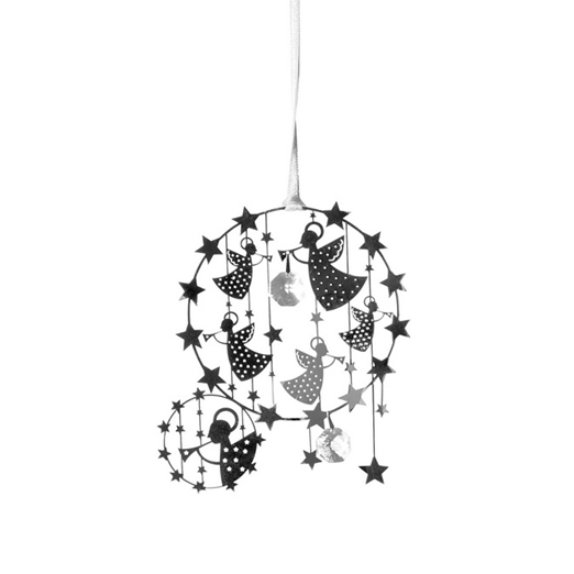 Deluxe Angel Silver Decoration - Northlight Homestore