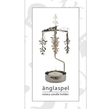 Mistletoe Branch Rotary Candle Holder - Northlight Homestore