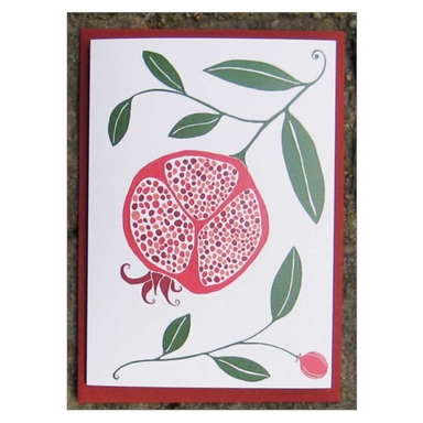 Pomegranate Card - Northlight Homestore