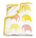White/Yellow/Pink Blanket and Comforter Set - Northlight Homestore