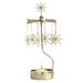 Etno Gold Rotary Candle Holder - Northlight Homestore
