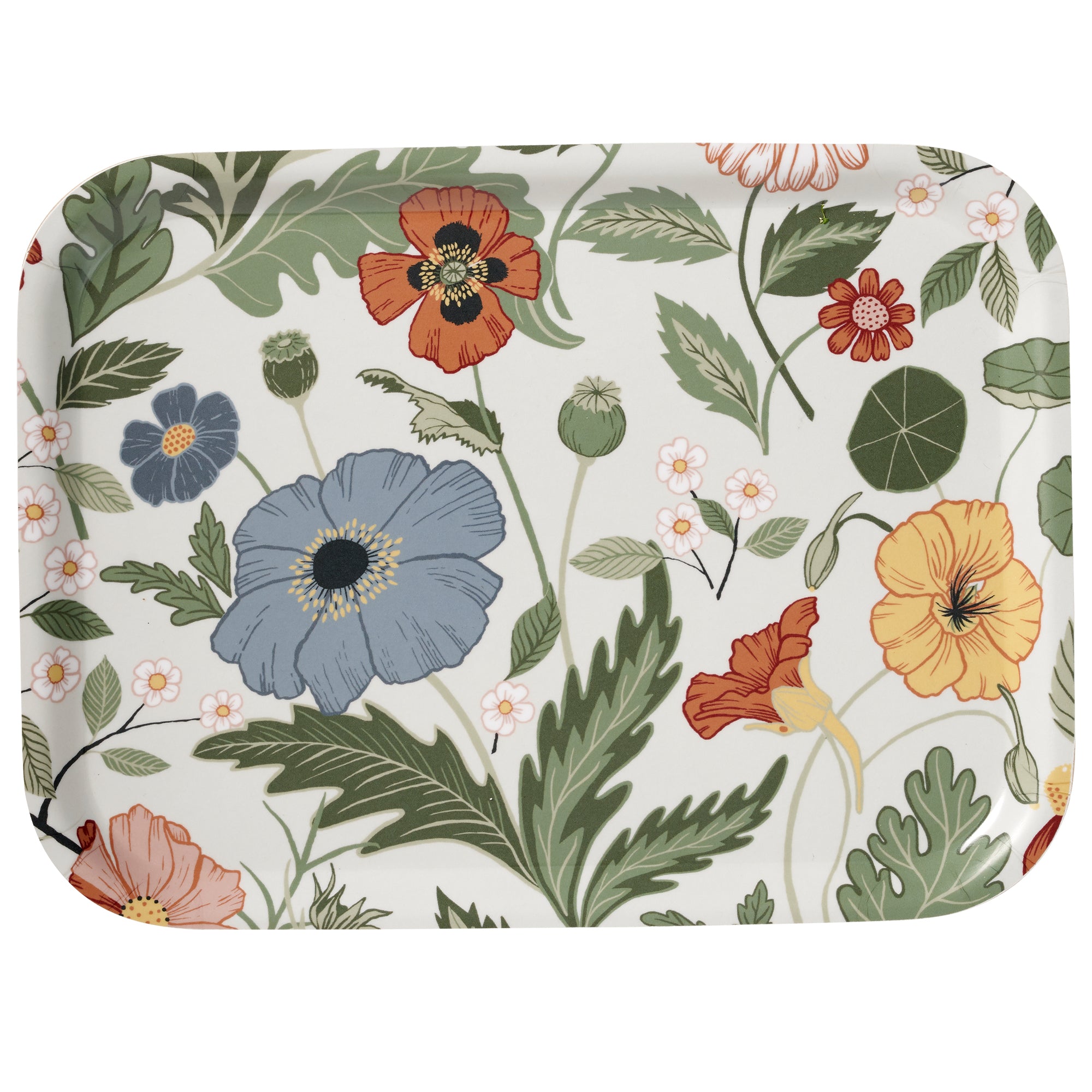 Bloom Creme Small Tray