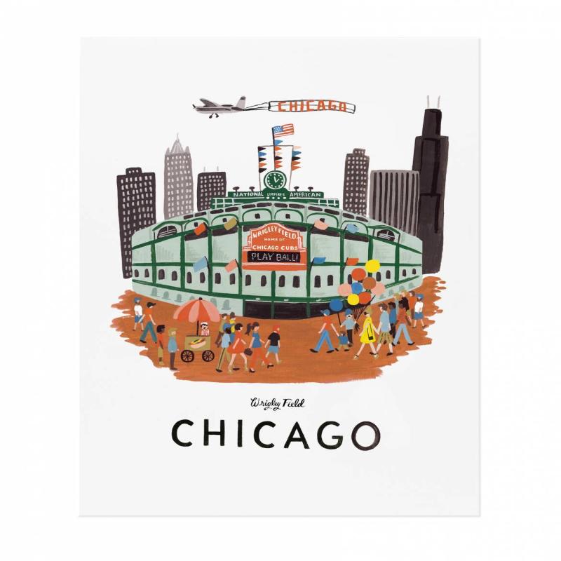 Chicago 40x51cm Art Print