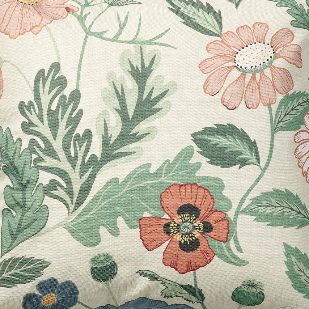 Bloom Creme 45x45cm Cotton Cushion Cover