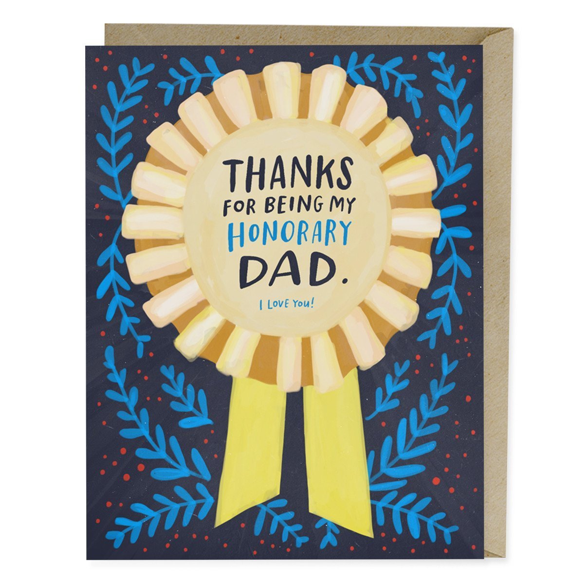 Honorary Dad Father's Day Card