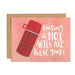 Keeping It Hot Thermos Card - Northlight Homestore