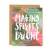 Making Spirits Bright Card - Northlight Homestore