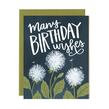 Dandelion Birthday Card - Northlight Homestore