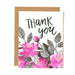 Thank You Pink Floral Card - Northlight Homestore