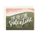 Pine Valentine Card - Northlight Homestore