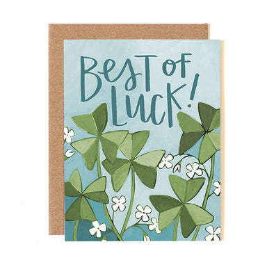 Best of Luck Clover Card - Northlight Homestore