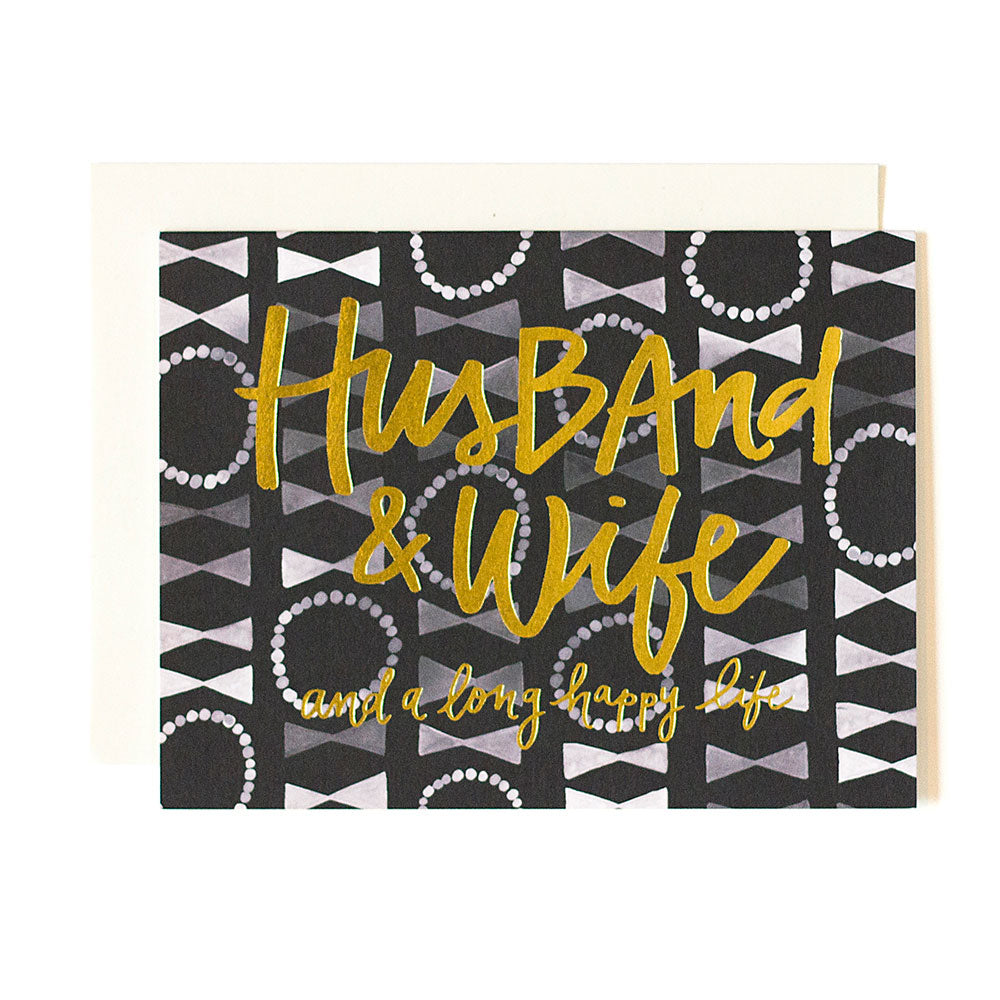 Husband & Wife Card - Northlight Homestore