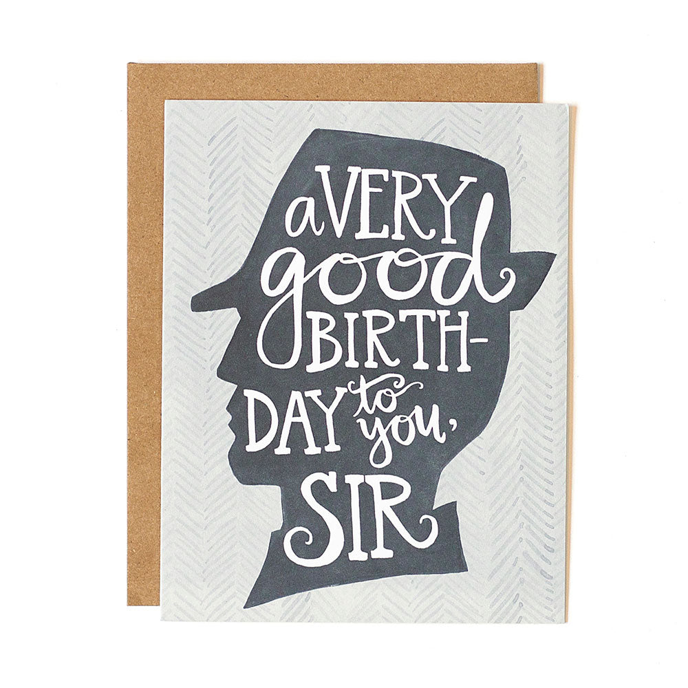 Sir Birthday Card - Northlight Homestore