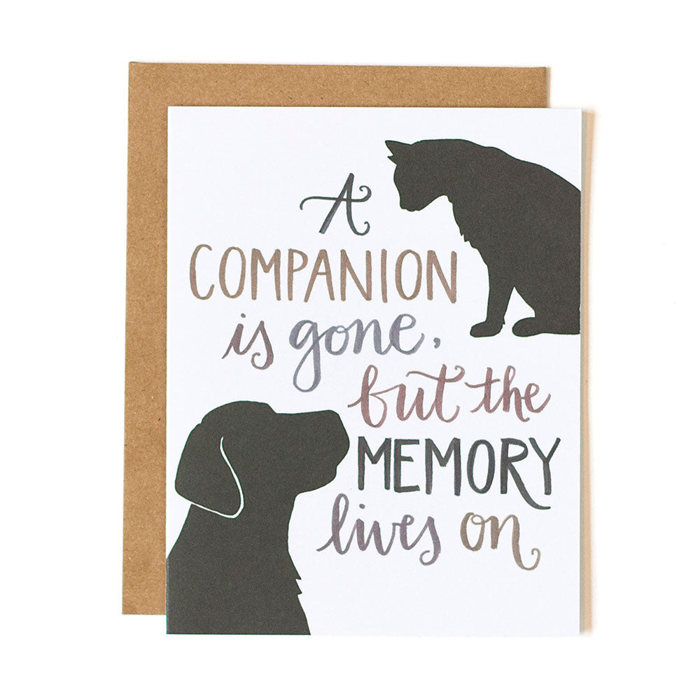 Pet Sympathy Card - Northlight Homestore