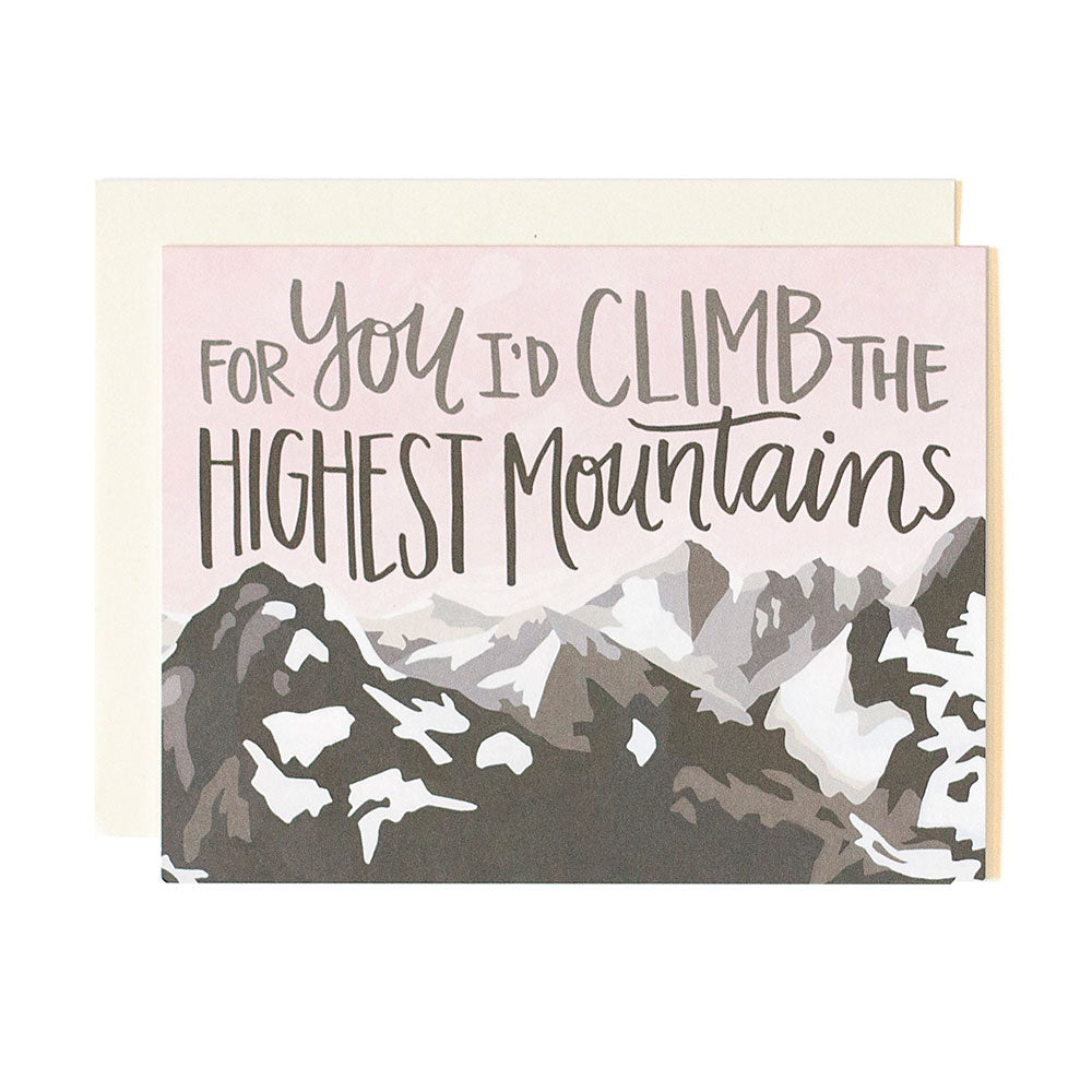 Mountains Love Card - Northlight Homestore