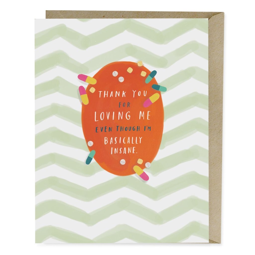 Thank You For Loving Me Card - Northlight Homestore