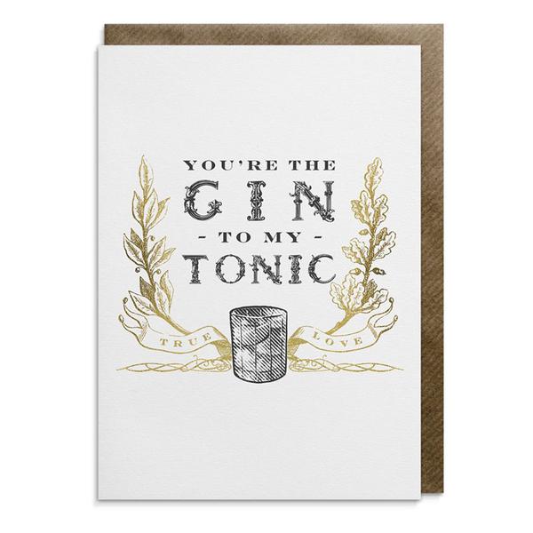 Gin To My Tonic Card