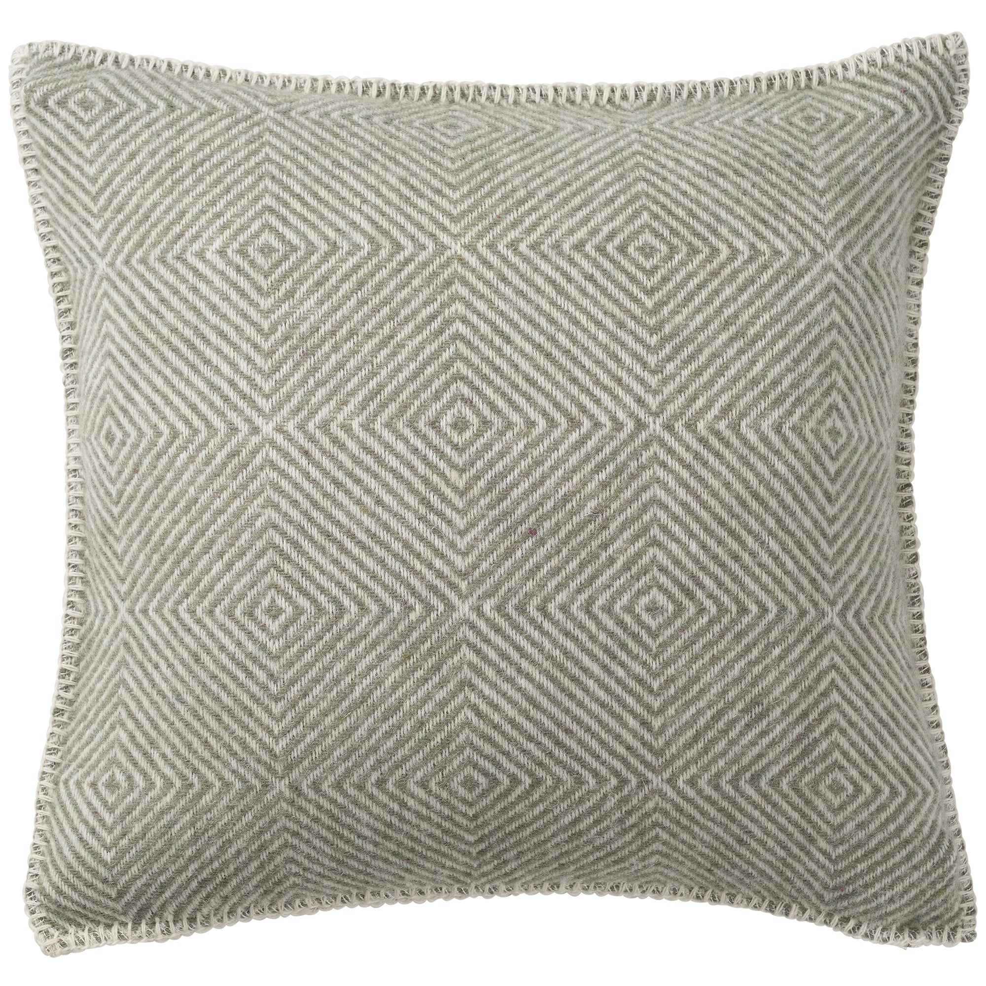 Gooseye Green 45x45cm Recycled Wool Cushion Cover