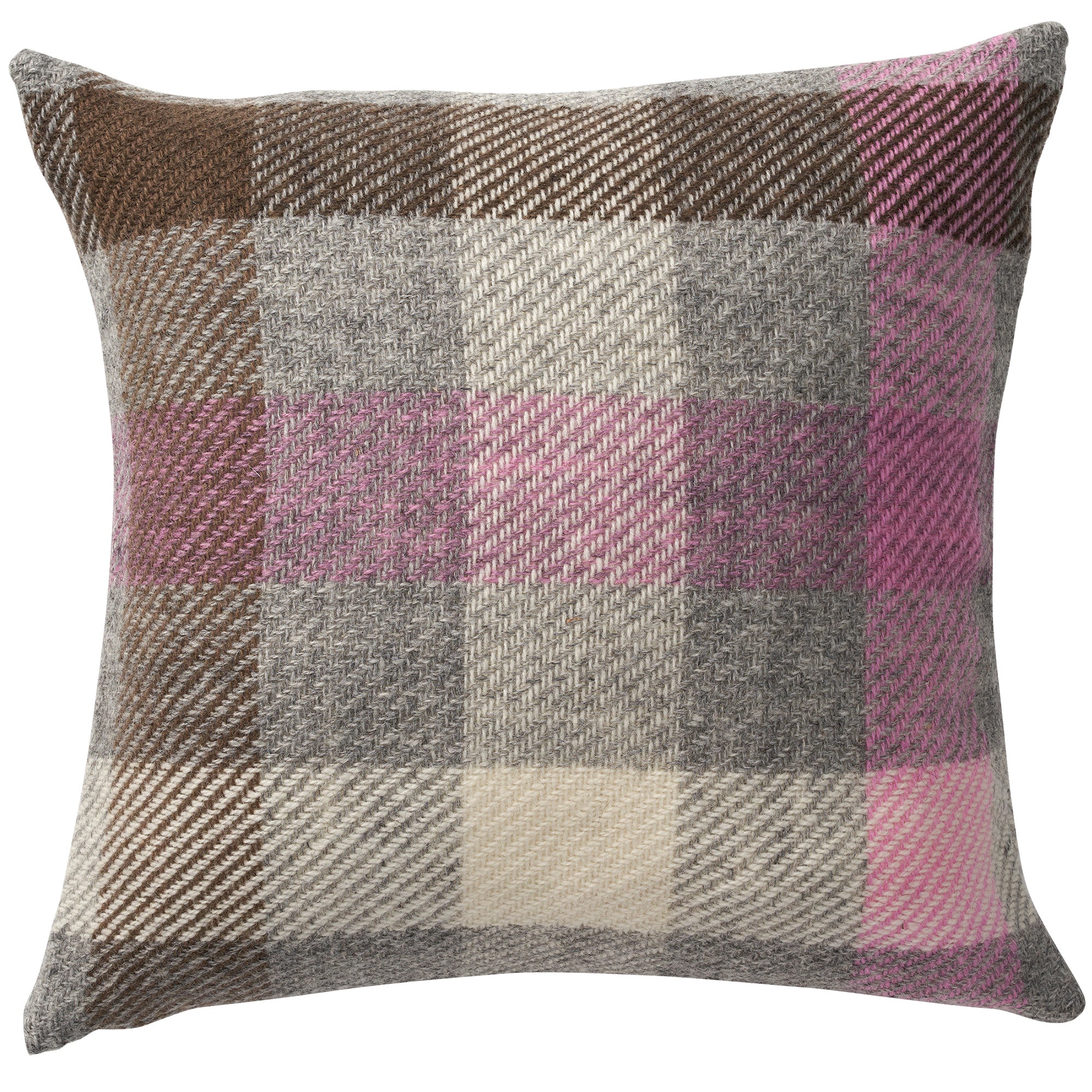 Gotland Multi Pink 45x45cm Gotland & Lambswool Cushion Cover