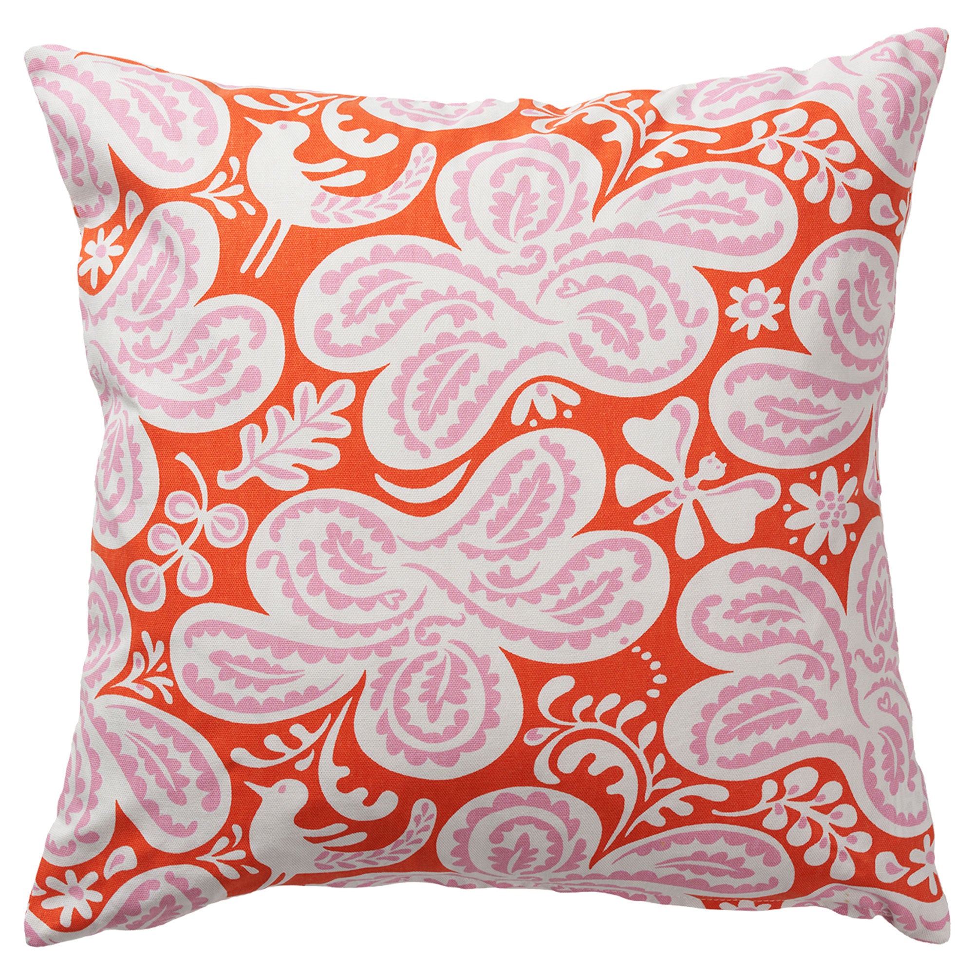 Haga Orange 45x45cm Cotton Cushion Cover
