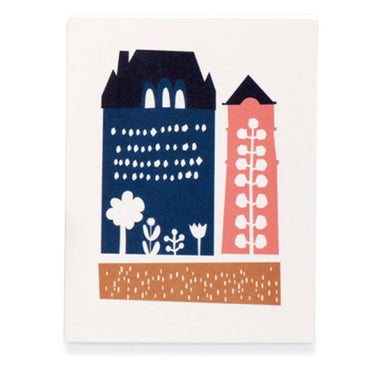 Folk & Flora - Make House a Home Greetings Card - Northlight Homestore