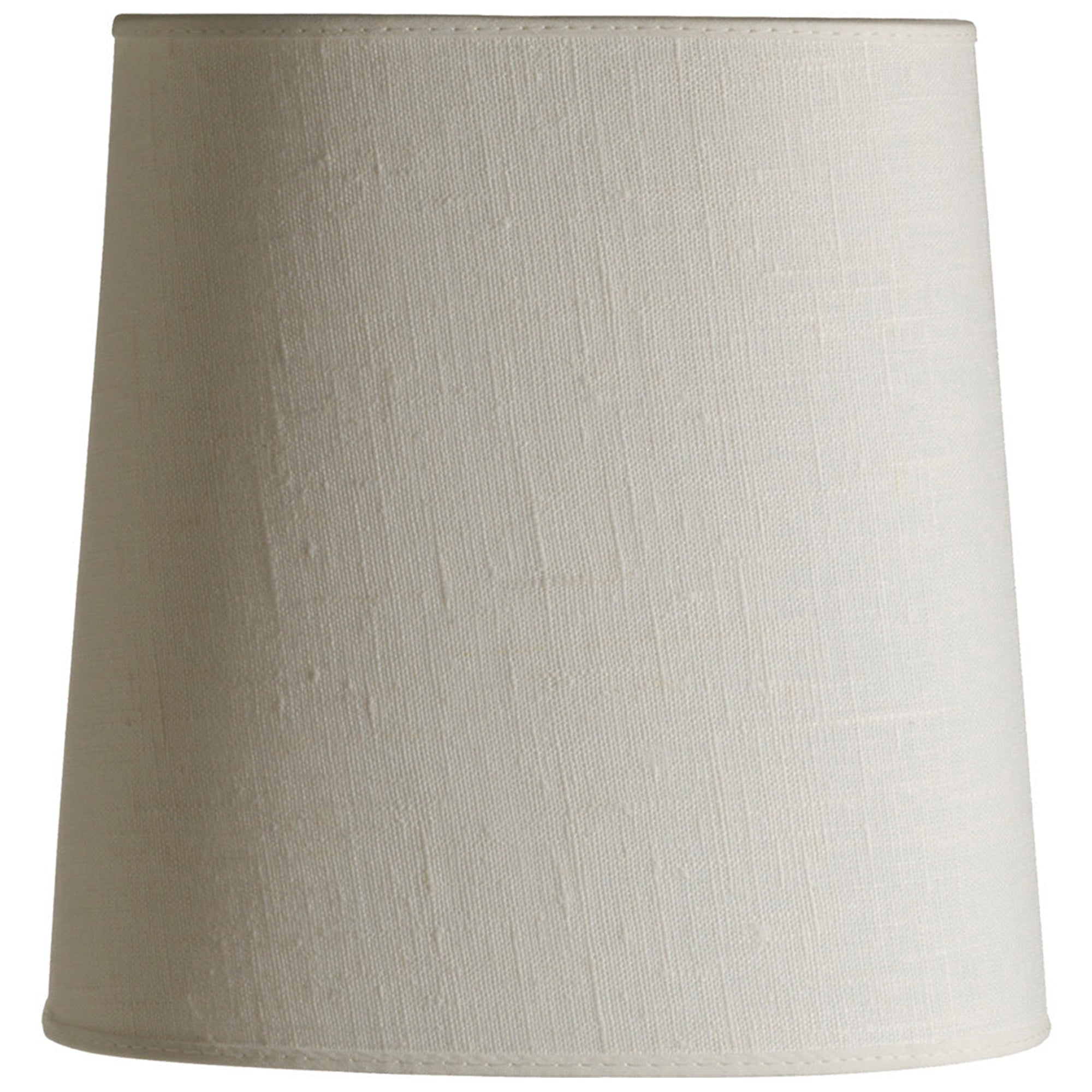Large White Oval Lampshade