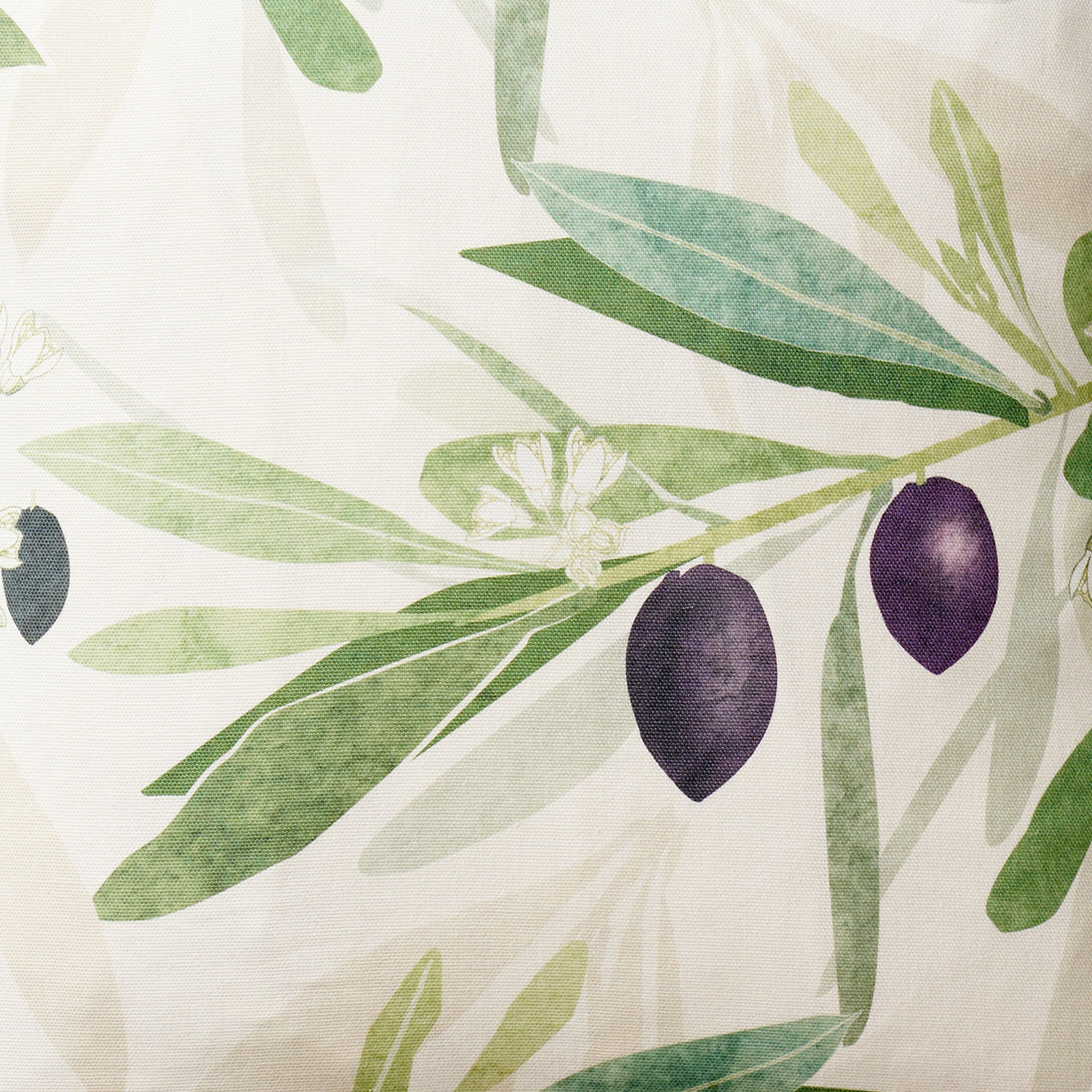 Olive 45x45cm Cotton Cushion Cover