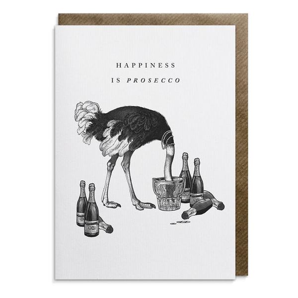 Happiness Is Prosecco Card