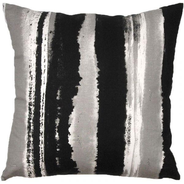 Sinna Black 48x48cm Linen & Cotton Cushion