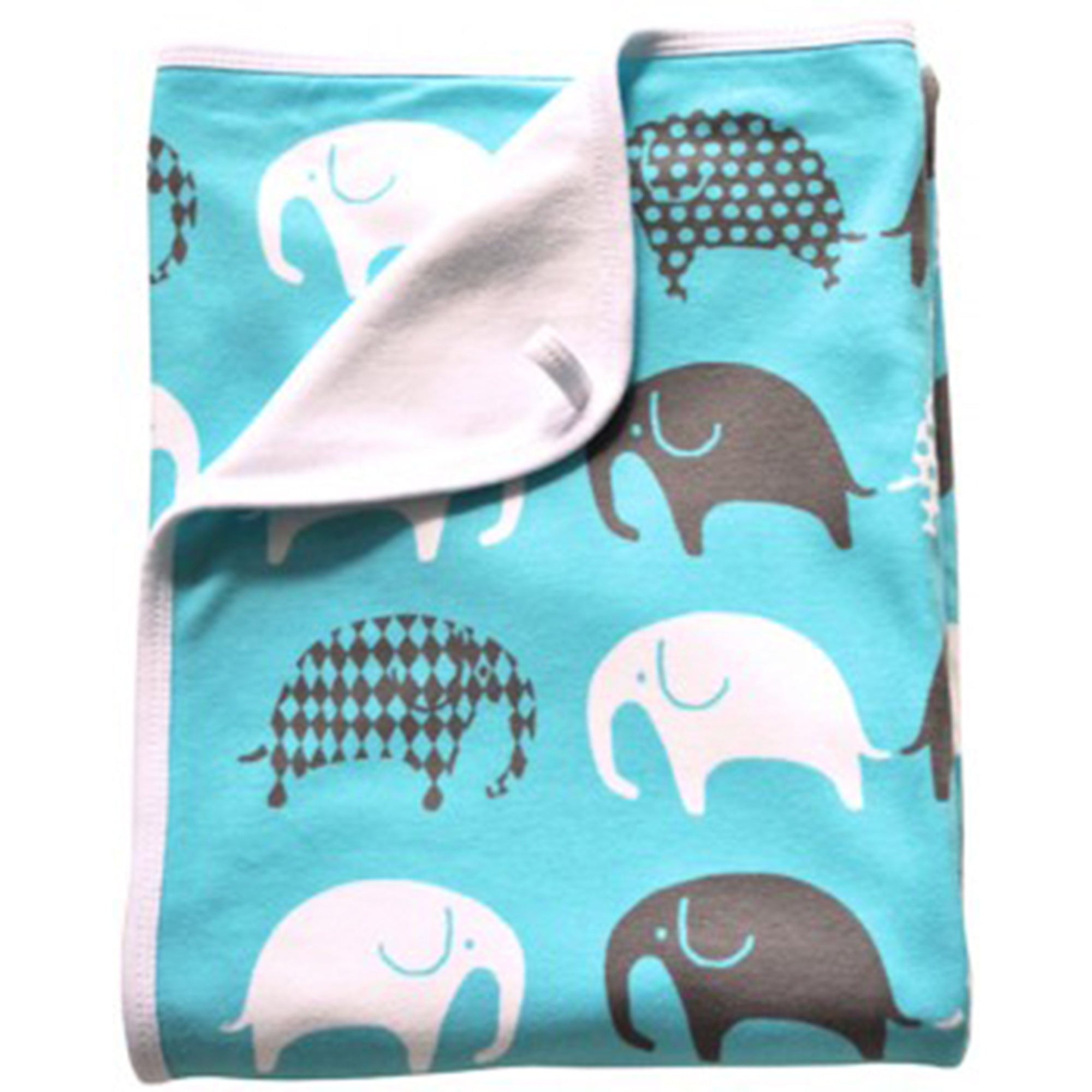 Littlephant Elephant Cotton Baby Blanket - 5 colours available