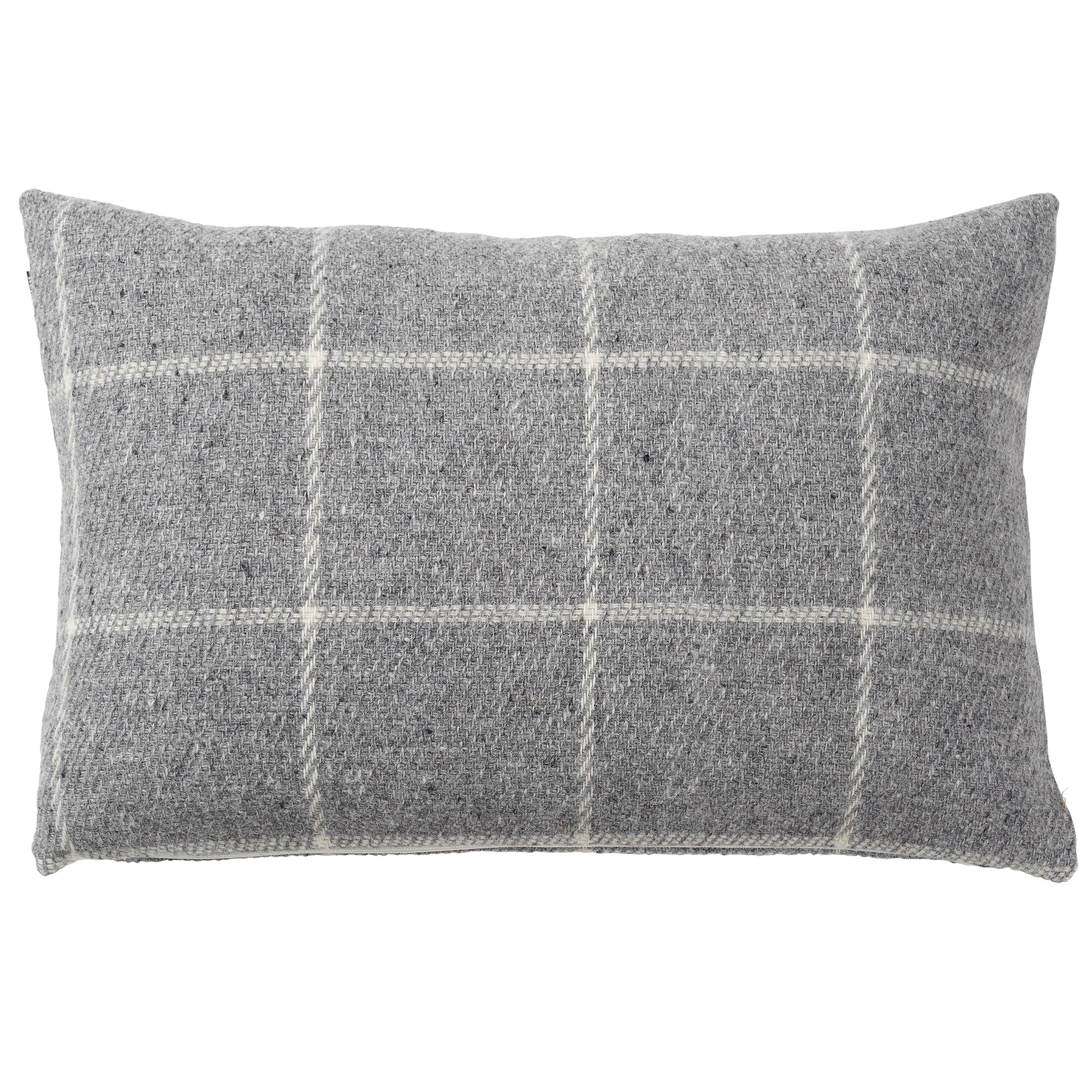 Vinga Light Grey 60x40cm Lambswool Cushion Cover